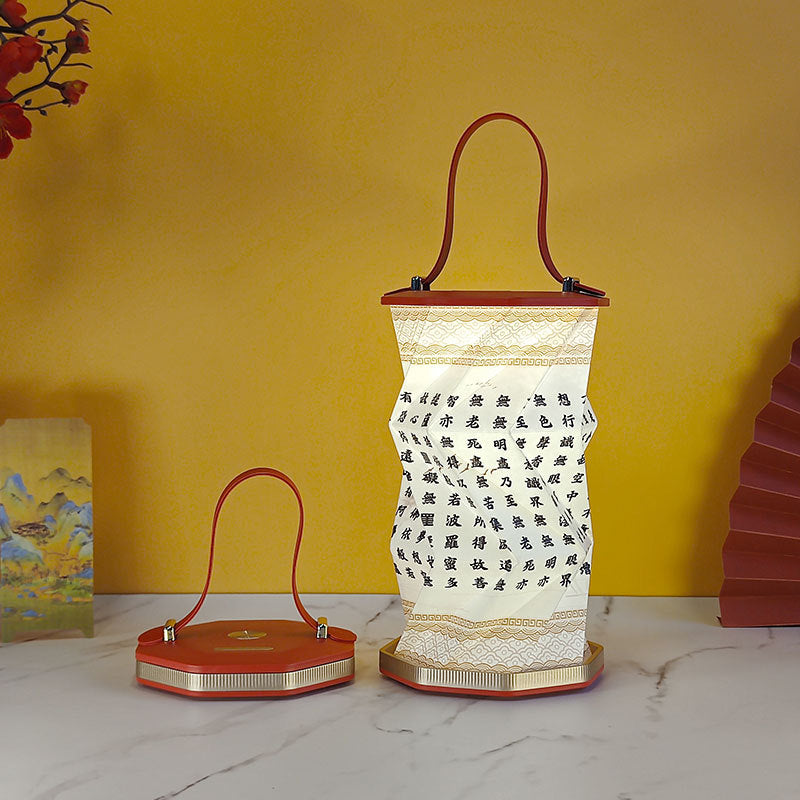 Hopfällbar Lampa Med Handtag