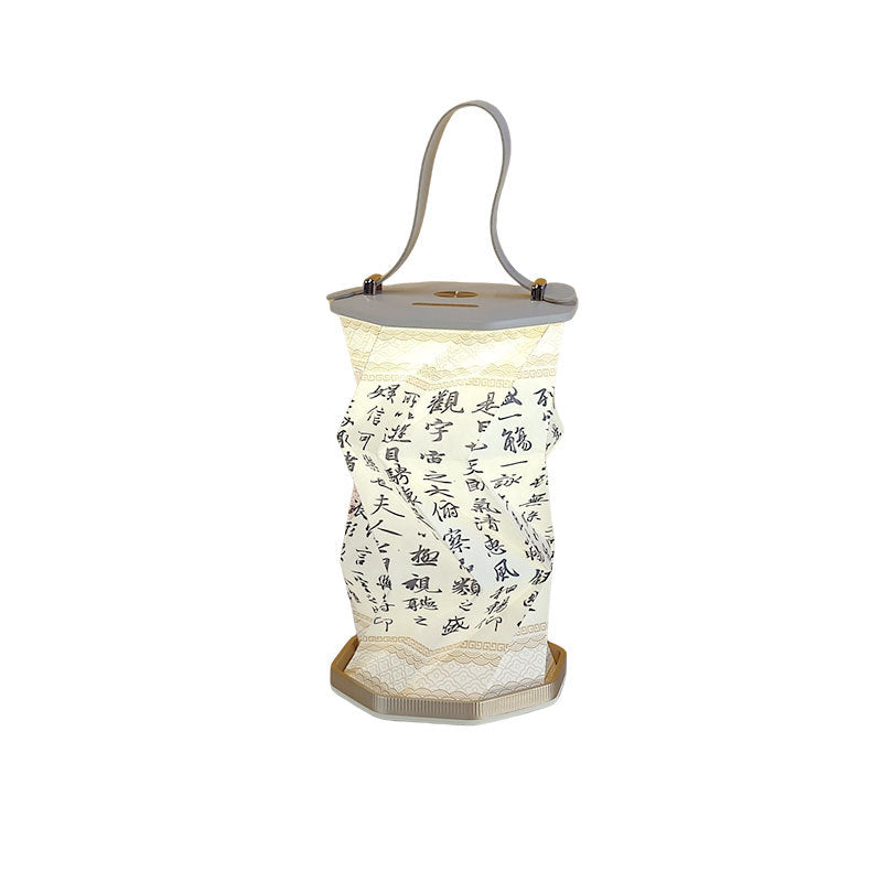 Hopfällbar Lampa Med Handtag