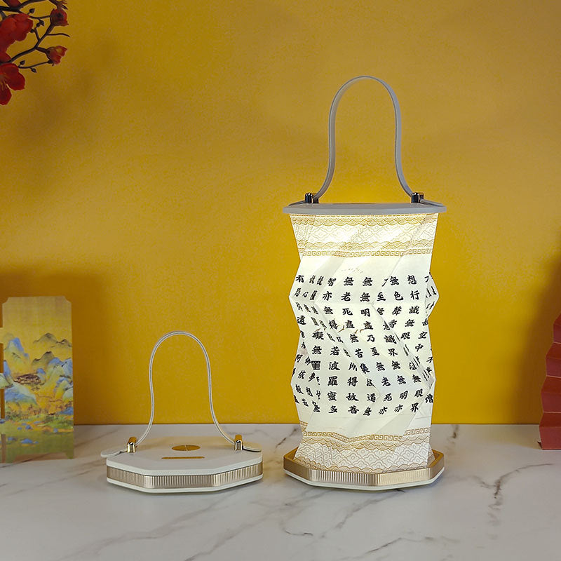 Hopfällbar Lampa Med Handtag