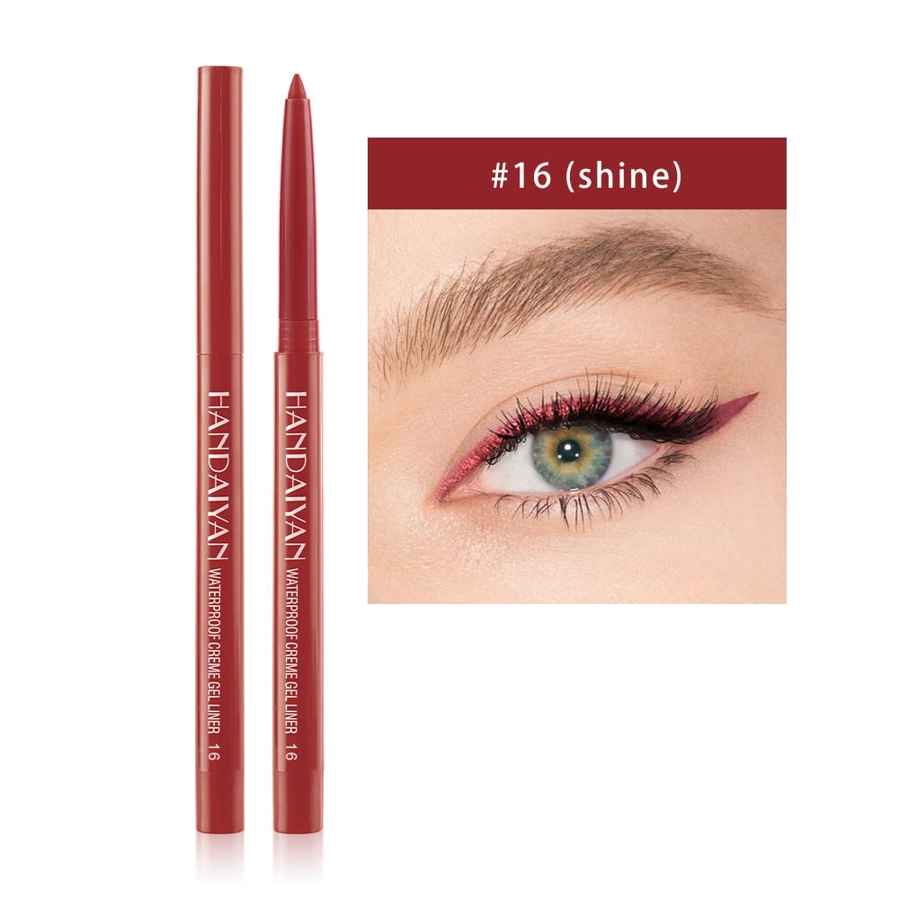 20-Teiliges Set Mit Farbigen Eyeliner-Stiften(20-delars set med färgade eyelinerpennor).