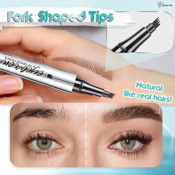 ăđ„Köp 1 FĂ„ 1 Gratisă3D VattentĂ€t Microblading Ăgonbrynspenna 4 Gaffelspets Tatueringspenna