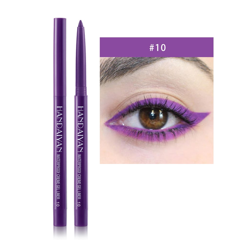 20-Teiliges Set Mit Farbigen Eyeliner-Stiften(20-delars set med färgade eyelinerpennor).