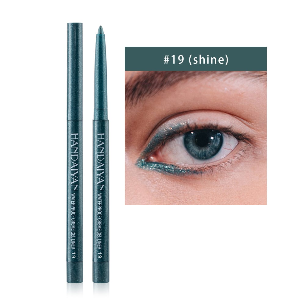 20-Teiliges Set Mit Farbigen Eyeliner-Stiften(20-delars set med färgade eyelinerpennor).
