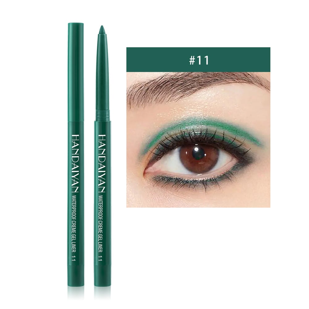 20-Teiliges Set Mit Farbigen Eyeliner-Stiften (20-delars uppsättning färgade eyelinerpennor)