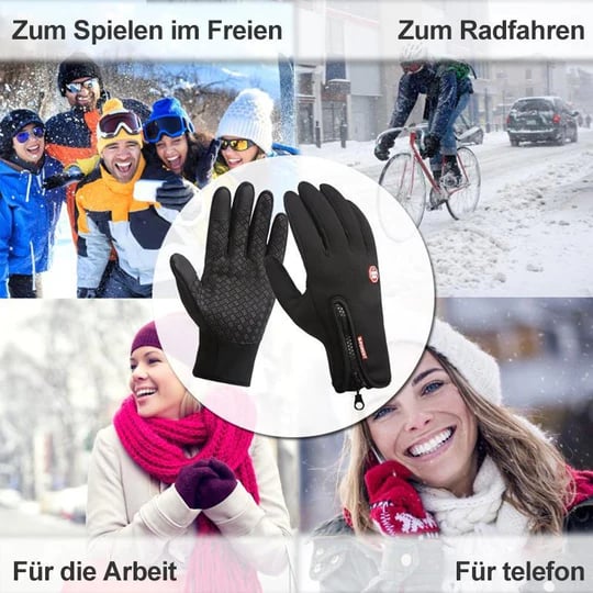đ„Hot Ale 48% rabattđUnisex vattentĂ€ta vinterhandskar med pekskĂ€rm