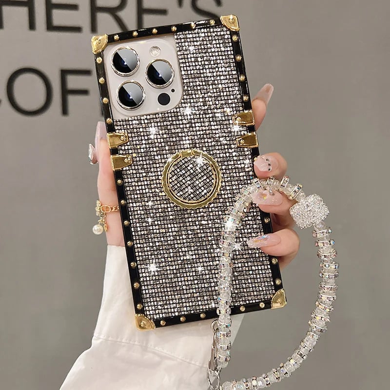 ✨Sparkle Crystal Armband Telefonfodral