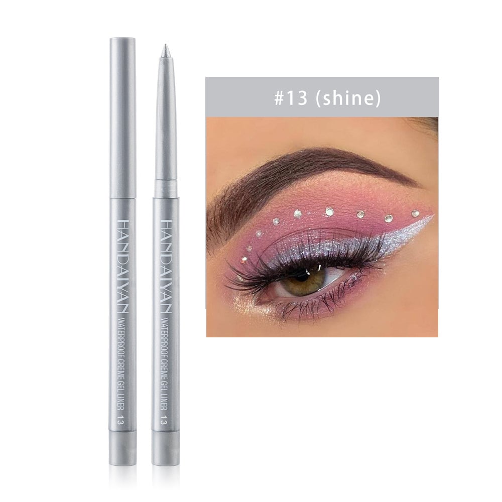 20-Teiliges Set Mit Farbigen Eyeliner-Stiften(20-delars set med färgade eyelinerpennor).