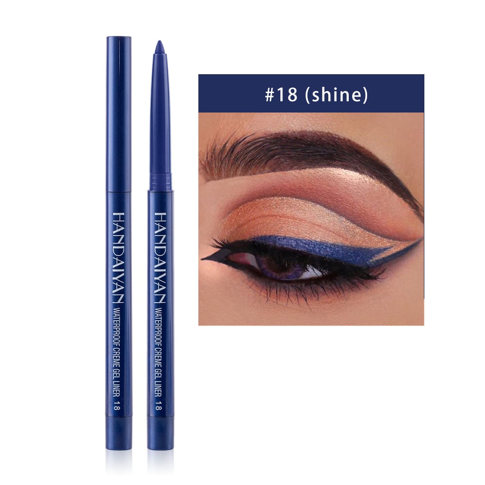 20-Teiliges Set Mit Farbigen Eyeliner-Stiften(20-delars set med färgade eyelinerpennor).