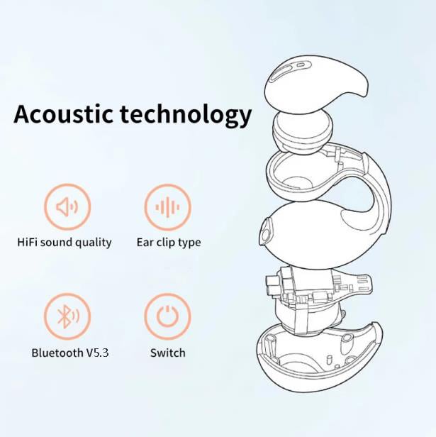đ§Bluetooth-örsnibbar med örklĂ€mma