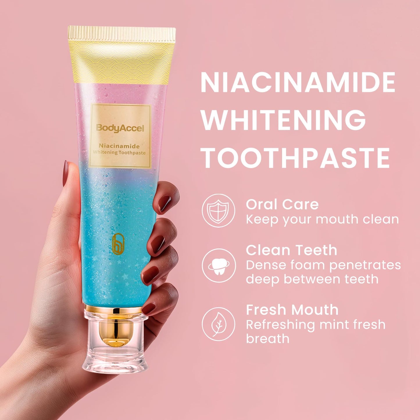 Niacinamide Whitening Tandkräm