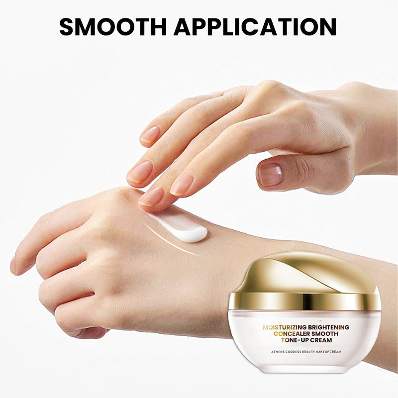 Fuktgivande Lysande Camouflage Cream - Jämnande Tone-Up Cream