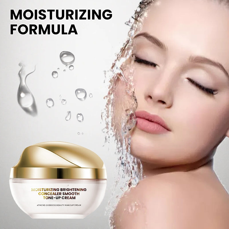 Fuktgivande Lysande Camouflage Cream - Jämnande Tone-Up Cream