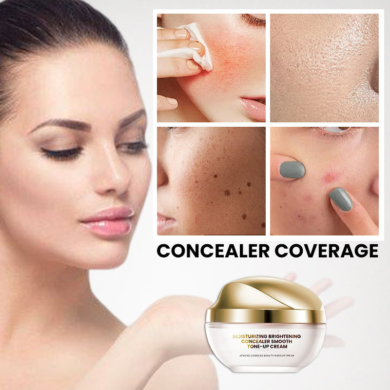 Fuktgivande Lysande Camouflage Cream - Jämnande Tone-Up Cream