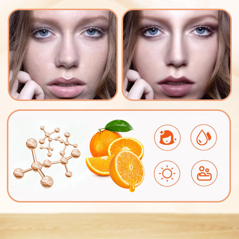 Naturlig sminkkräm med multivitamin C