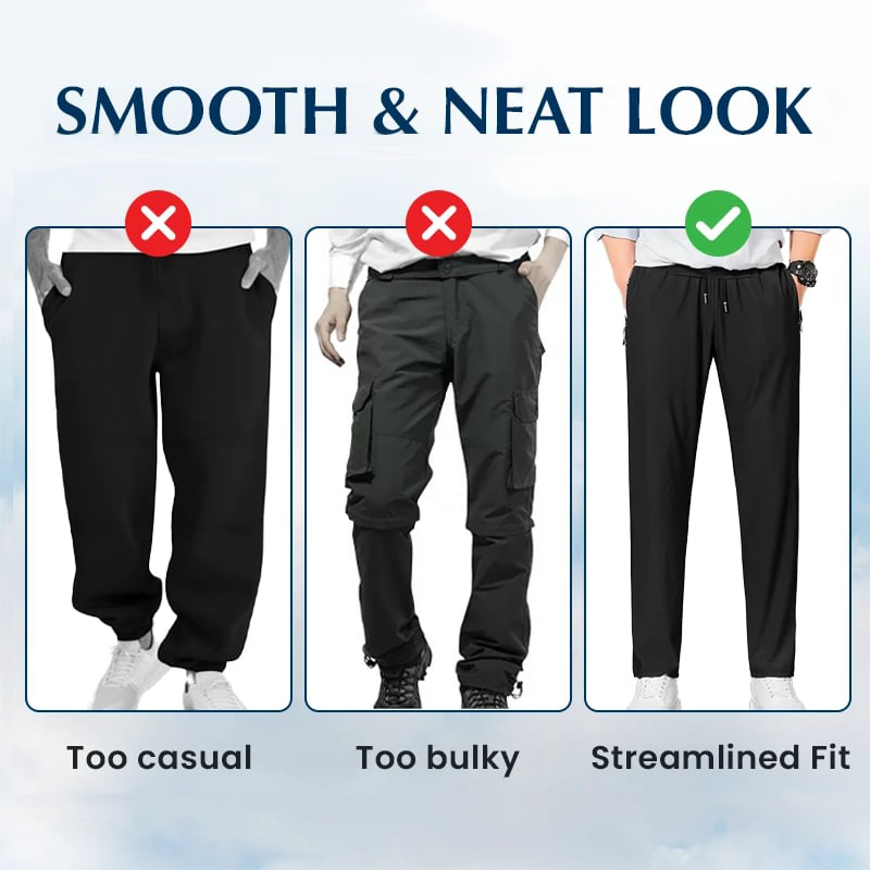 ✨ActiveFlex Stretch Pants - Unisex 4-Way Stretch Casual Wear Andas, komfort hela dagen och rör dig fritt