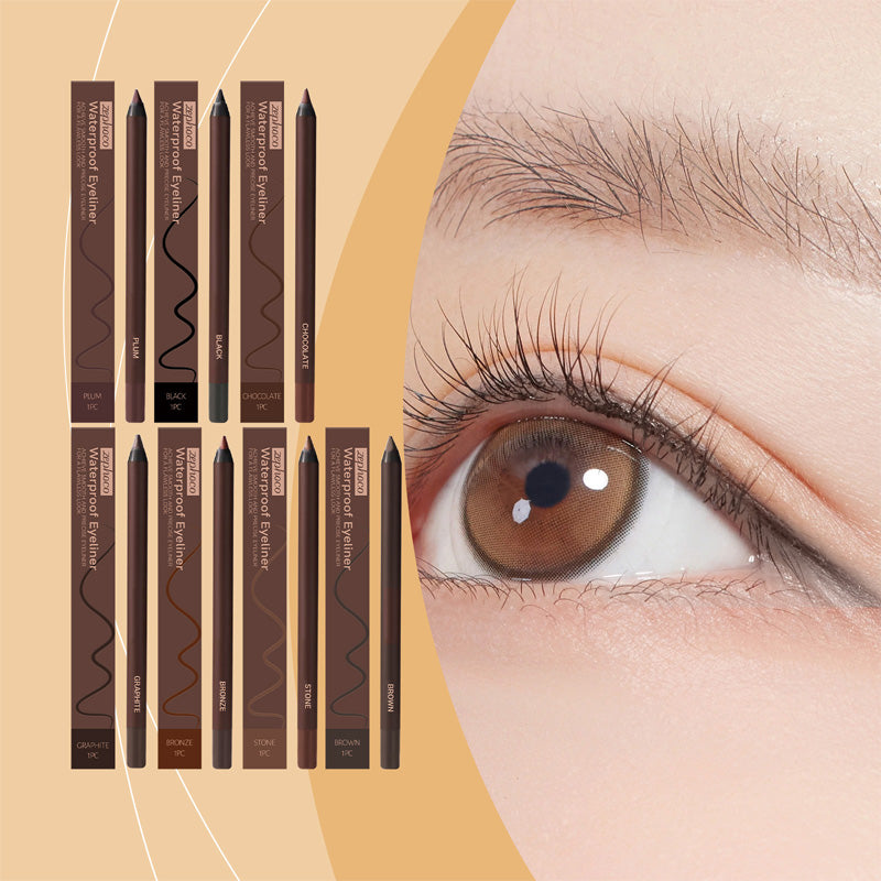 💜SISTA DAGEN - KÖP 1 FÅ 1 GRATIS💜Vattentät Eyeliner-Duo, Slippbar Ögonpenna