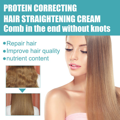 🔥Tidsbegränsat erbjudande, köp mer och få mer🔥Silk and Keratin Treatment Hårrätande kräm