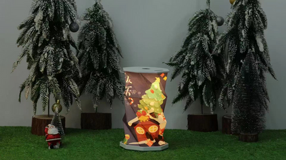 Hopfällbar Lampa Med Handtag