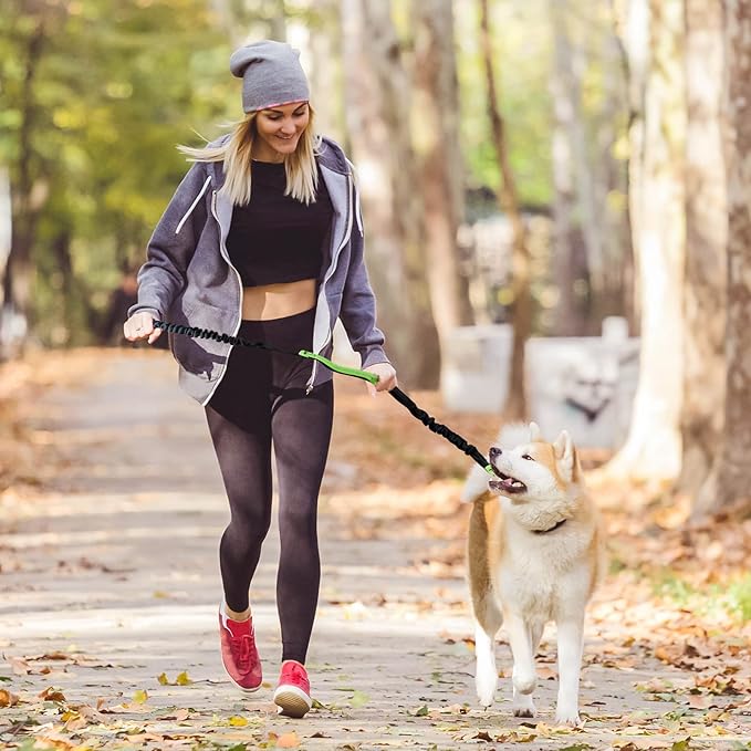 Handsfree Hundkoppel med Praktisk Midjeväska