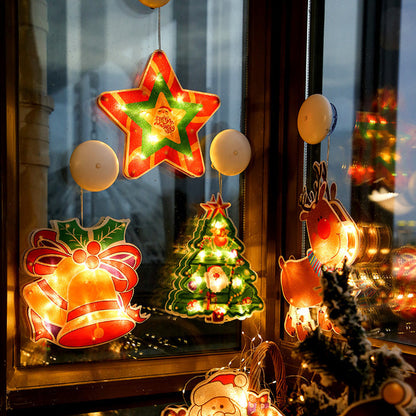 🎄Hängande lampor för julfönster
