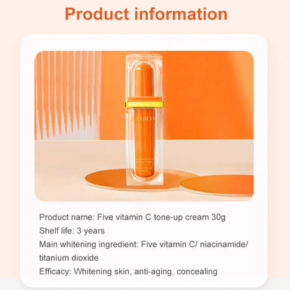 🎉STORT REA!🎉 Multi-Vitamin C Naturell Sminkkräm