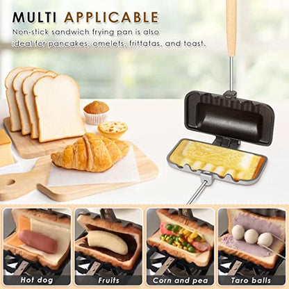 Dubbelsidig Smörgåsbakpanna-Double-sided Sandwich baking pan