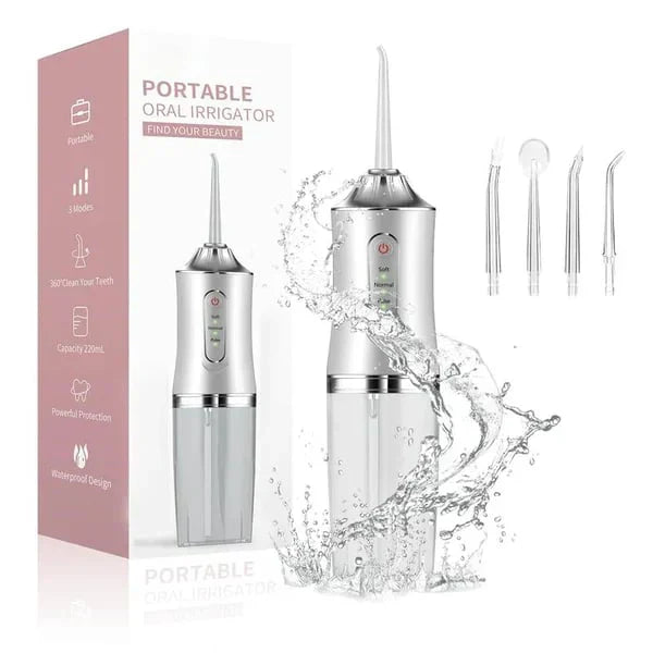 💧 Portabel Munirrigator & Vattenflosser 🦷✨