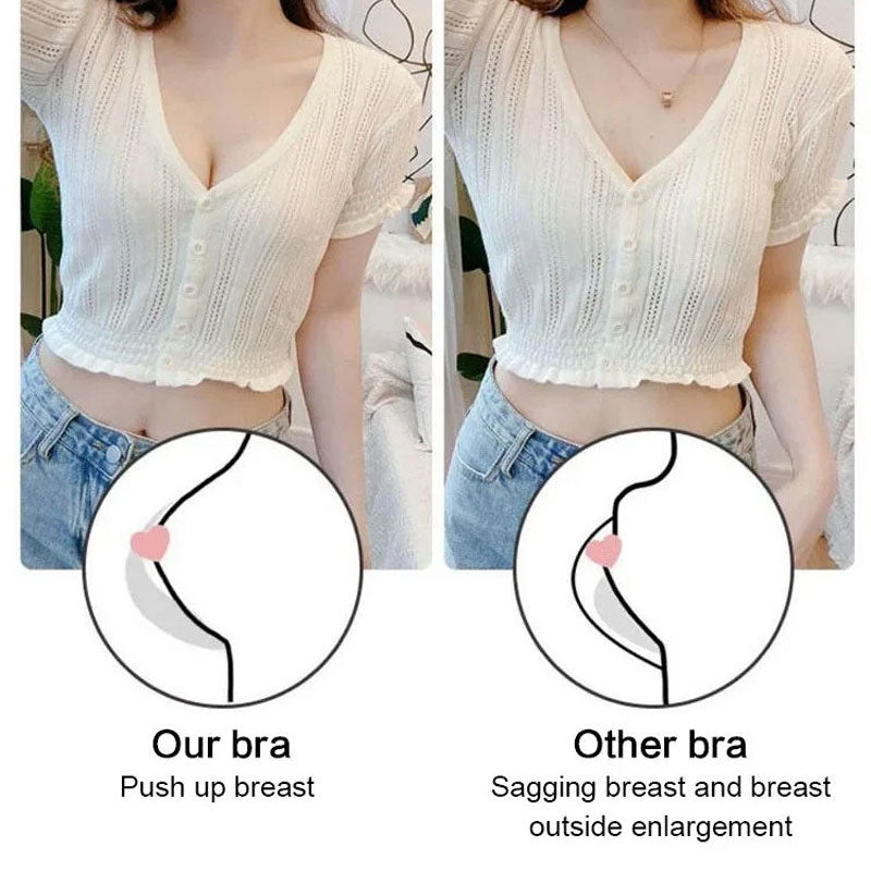 Osta 2 saat 1 ilmaiseksi (3kpl)❤️Anti-Sagging Wire Free Push-Up Bra