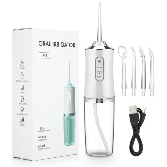 💧 Portabel Munirrigator & Vattenflosser 🦷✨