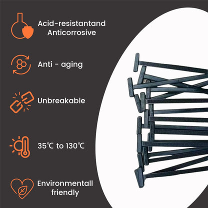 Snap-Fit Nylon Fästklämma för Bilreparationer