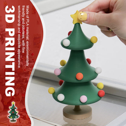 🎄 3D-utskrift svängande julgran leksak 🎁