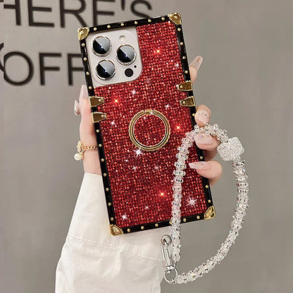 ✨Sparkle Crystal Armband Telefonfodral