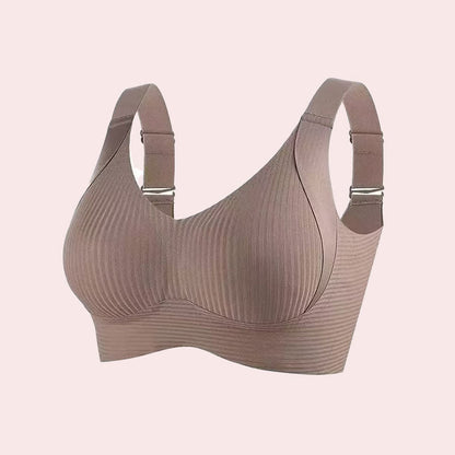 Köp 1 få 2 gratis🎁Ribbad push-up-bh för kvinnor med justerbar bygel