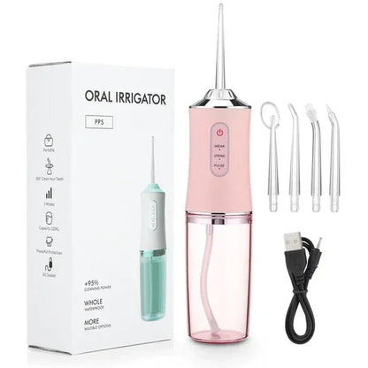 💧 Portabel Munirrigator & Vattenflosser 🦷✨