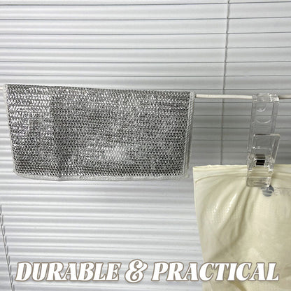 Mesh Oljefri ståltråd Rag（5 PCS）
