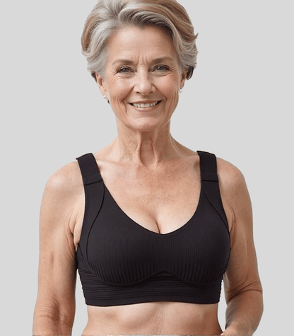 Köp 1 få 2 gratis🎁Ribbad push-up-bh för kvinnor med justerbar bygel