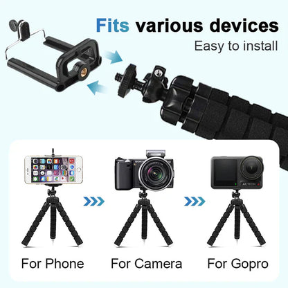 Flexibelt ministativ