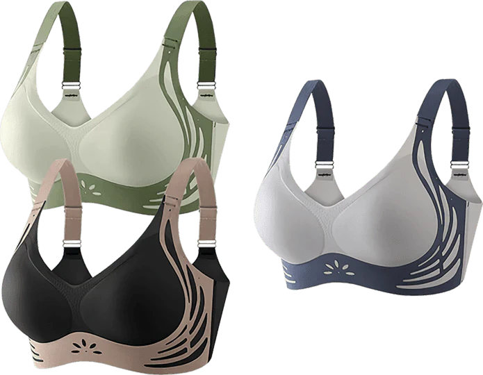 Osta 2 saat 1 ilmaiseksi (3kpl)❤️Anti-Sagging Wire Free Push-Up Bra