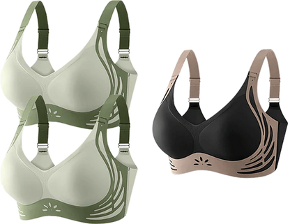 Osta 2 saat 1 ilmaiseksi (3kpl)❤️Anti-Sagging Wire Free Push-Up Bra