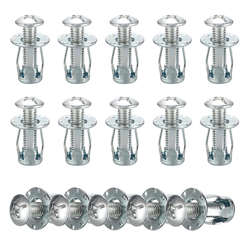M4/M5/M6 Ihålig Järnplastplatta Aluminiumplatta Expansionsskruv