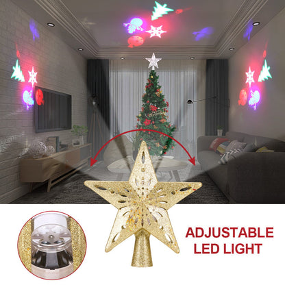 🎄Jul -49% rabatt🎅Lumestorm Pentagram projektorlampa