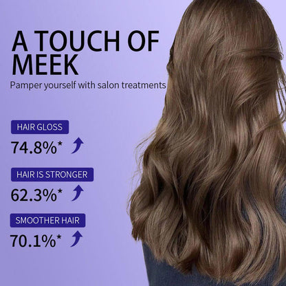 Lila Keratin Hårmask - Bevarar Färg & Neutraliserar Gula Toner För Blont, Silverfärgat, Grått och Slingat Hår