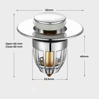 Kopparkärna Anti-Odor Vattenläckage Plug