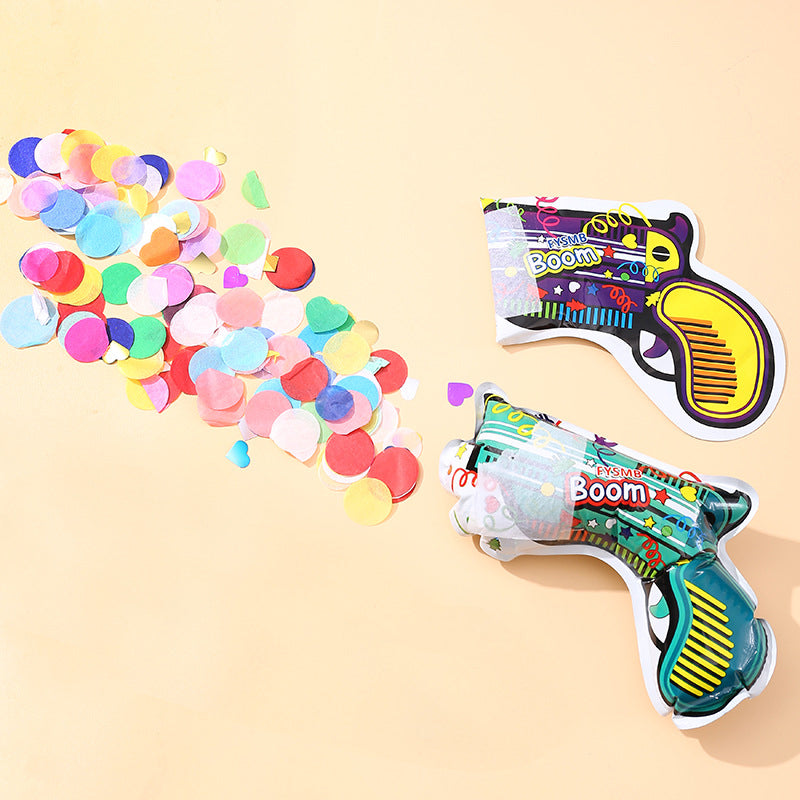 Uppblåsbar pistol fyrverkerier
