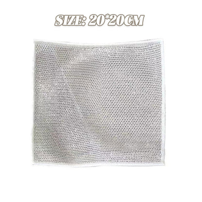 Mesh Oljefri ståltråd Rag（5 PCS）
