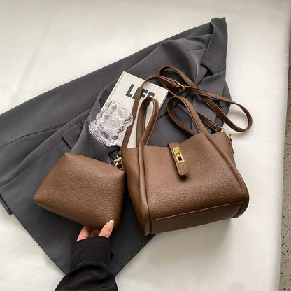 👜 2024 nytt retro mode korgväska 👜