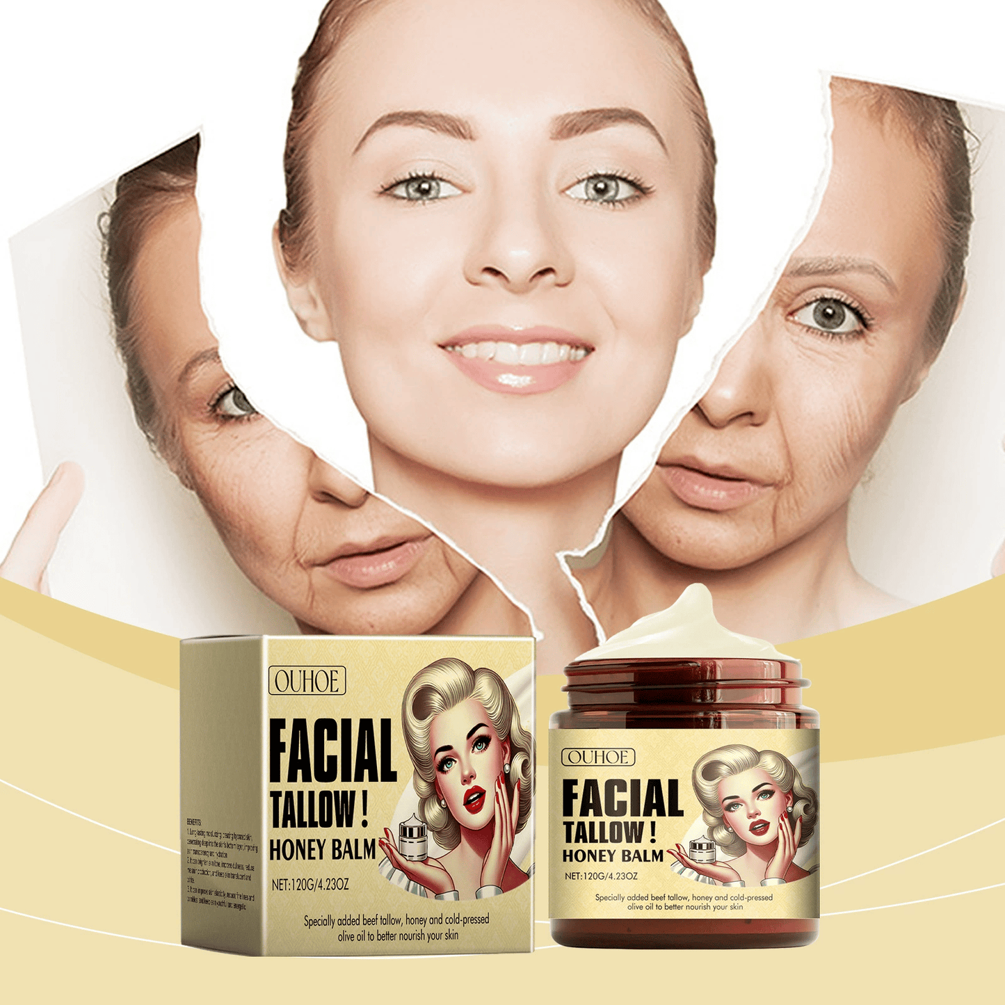 ✨2025 New Arrival✨Tallow Honey Hydrating Moisturizer
