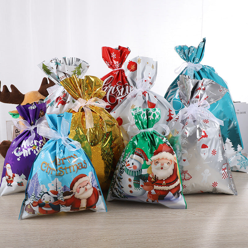 Julklappspåsar Med Dragsko