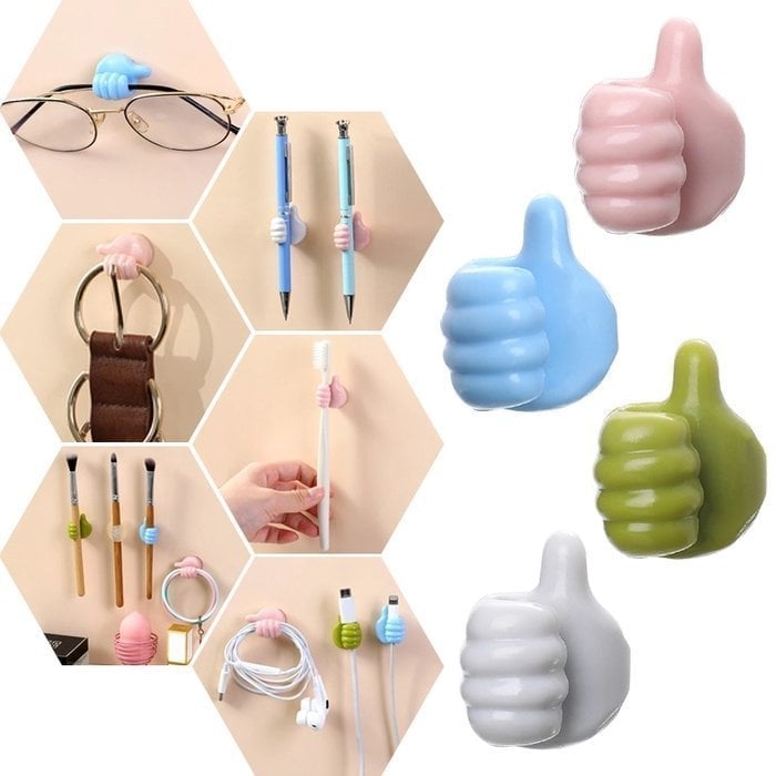 🎁 Kreativ Tummen Upp-väggkrok