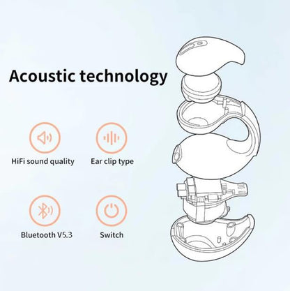 🎧Bluetooth-örsnibbar med örklämma